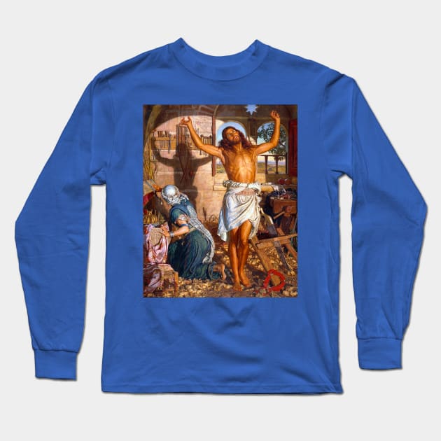 The Shadow of Death - William Holman Hunt Long Sleeve T-Shirt by forgottenbeauty